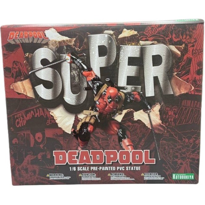فیگور ددپول کاتابوکیا پک بزرگ با اکسسوری Deadpool Kotobukiya