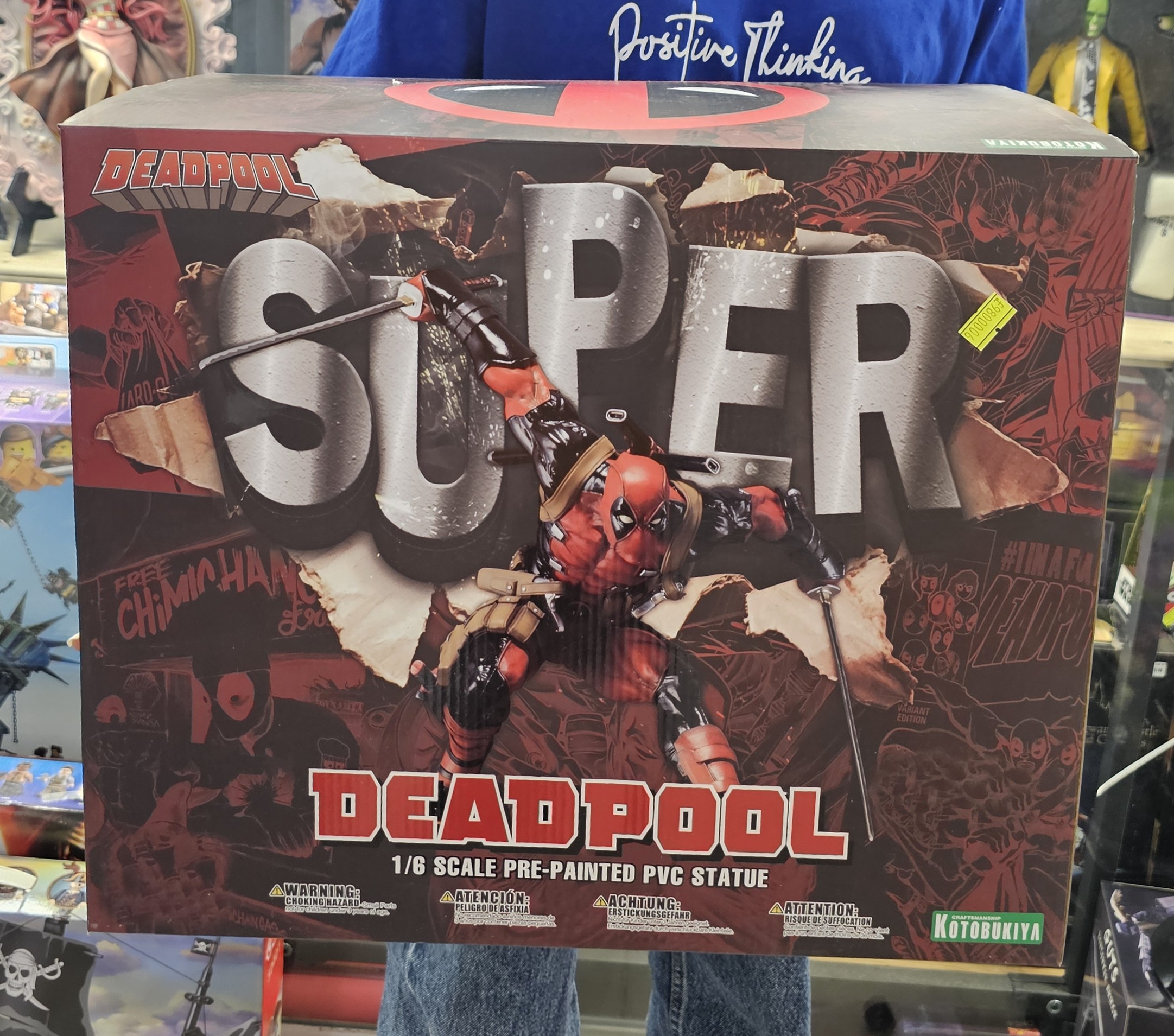 فیگور ددپول کاتابوکیا پک بزرگ با اکسسوری Deadpool Kotobukiya