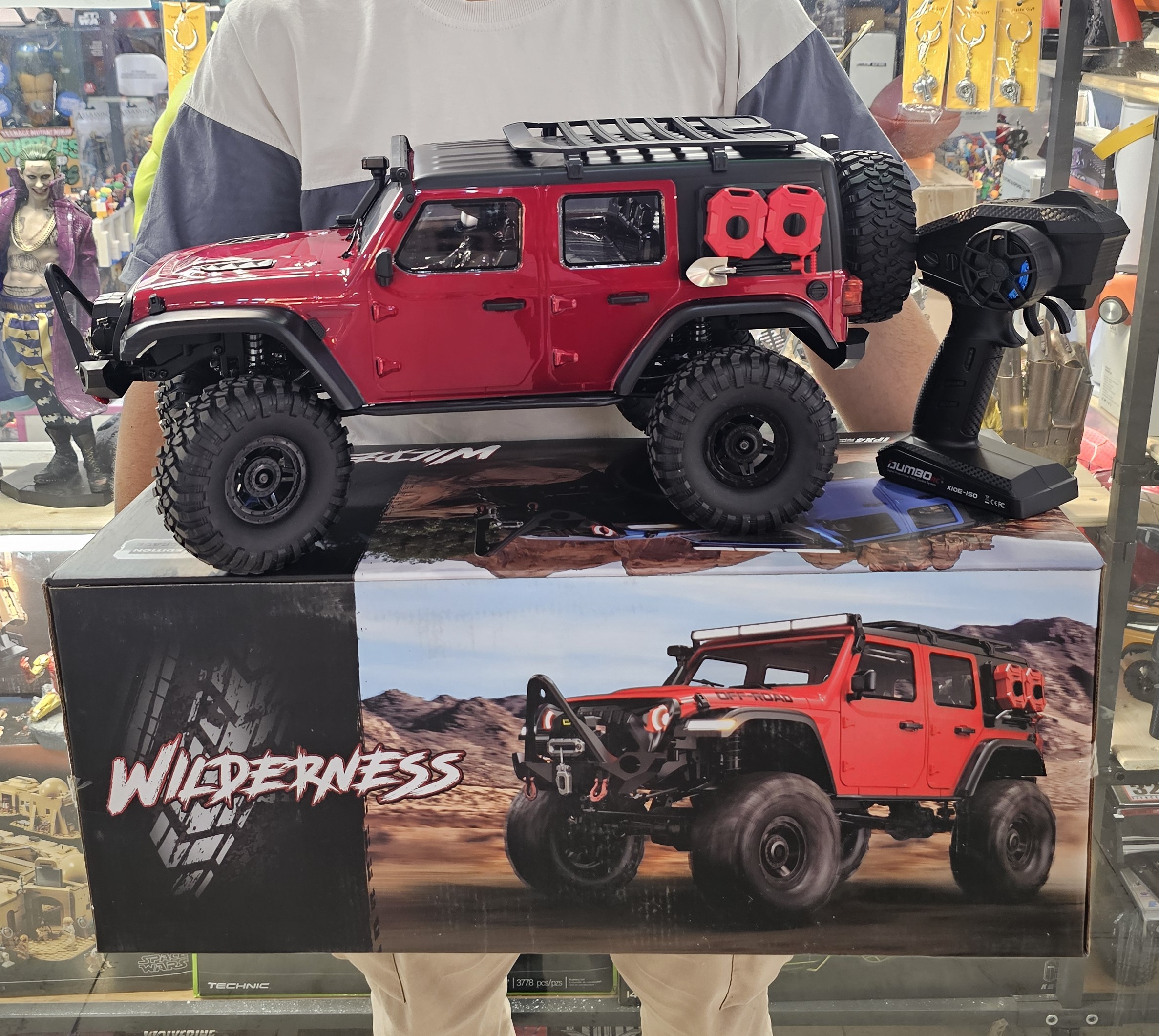 ماشین کنترلی اچ بی طرح جیپ وینچ دار مدل Jeep HB 1014/2