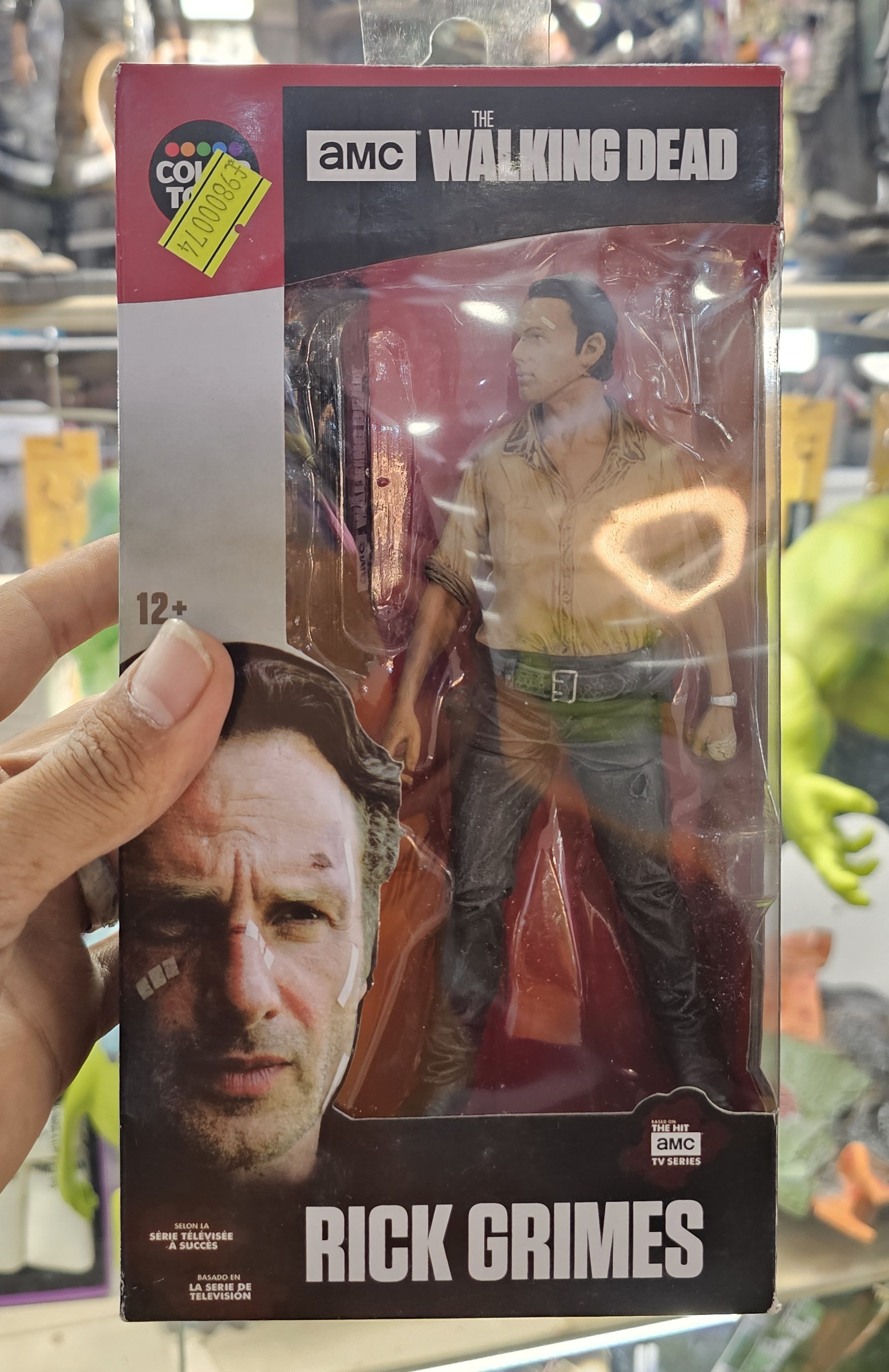 اکشن فیگور ریک گریمز از مردگان متحرک برند مک فارلن مدل The Walking Dead Rick Grimes McFarlane