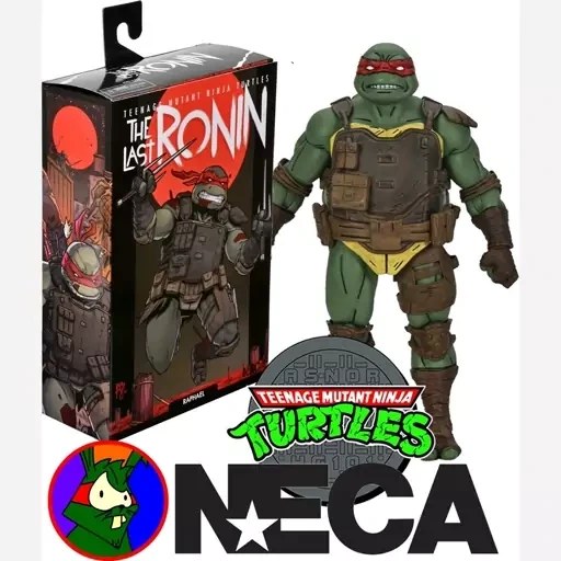 اکشن فیگور لاکپشت نینجا رافائل آخرین رونین نکا مدل Ninja Turtle Raphael The Last Ronin Neca