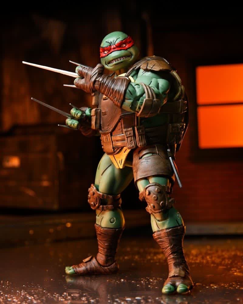 اکشن فیگور لاکپشت نینجا رافائل آخرین رونین نکا مدل Ninja Turtle Raphael The Last Ronin Neca