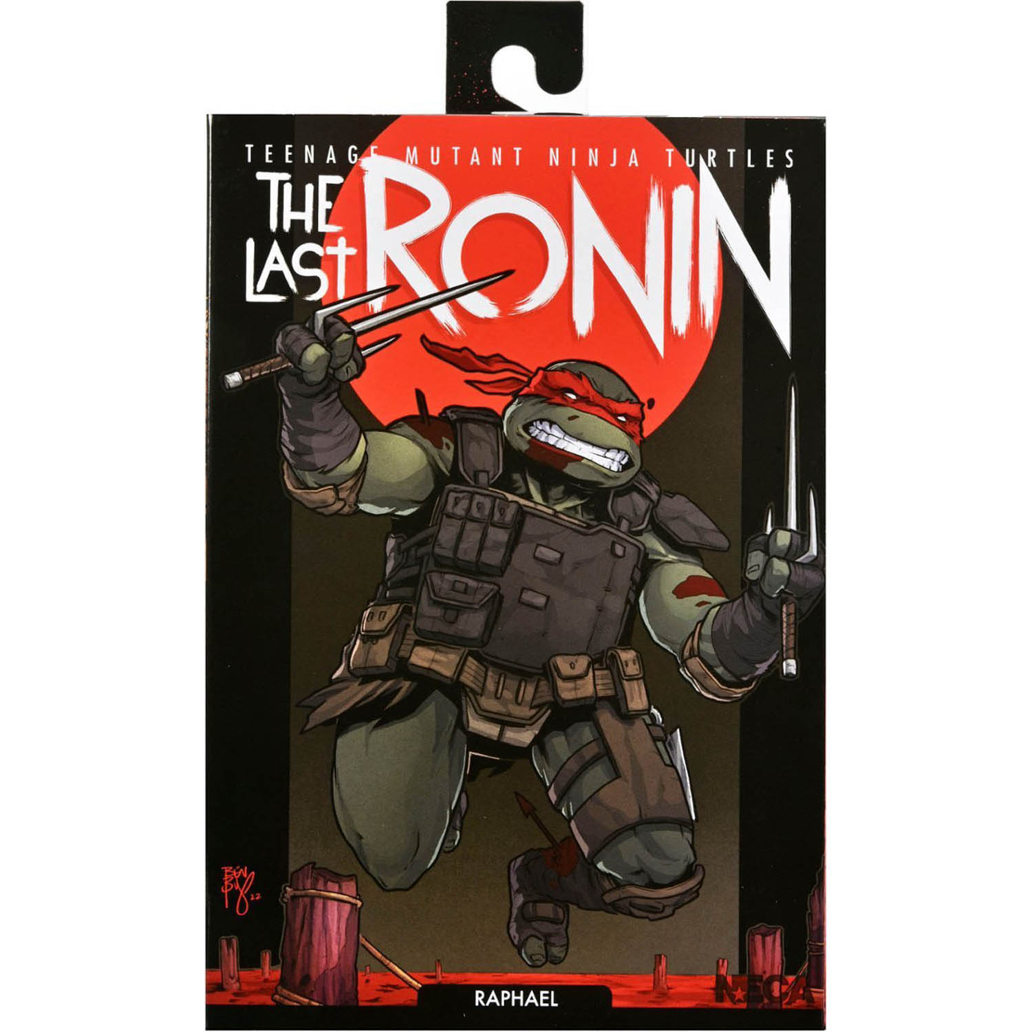 اکشن فیگور لاکپشت نینجا رافائل آخرین رونین نکا مدل Ninja Turtle Raphael The Last Ronin Neca