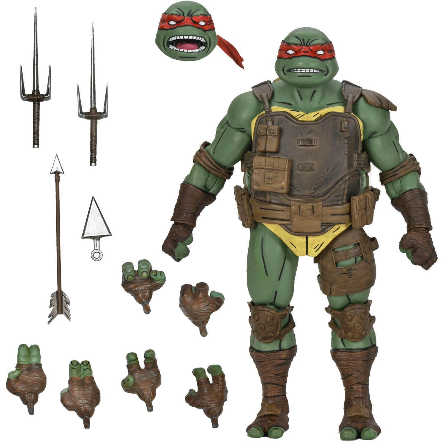 اکشن فیگور لاکپشت نینجا رافائل آخرین رونین نکا مدل Ninja Turtle Raphael The Last Ronin Neca