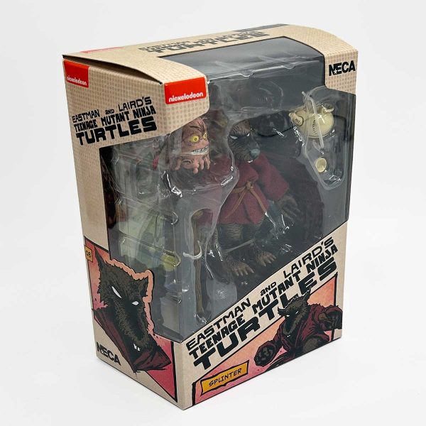 اکشن فیگور استاد لاکپشت نینجا اسپلینتر نکا مدل Ninja Turtle Splinter Neca