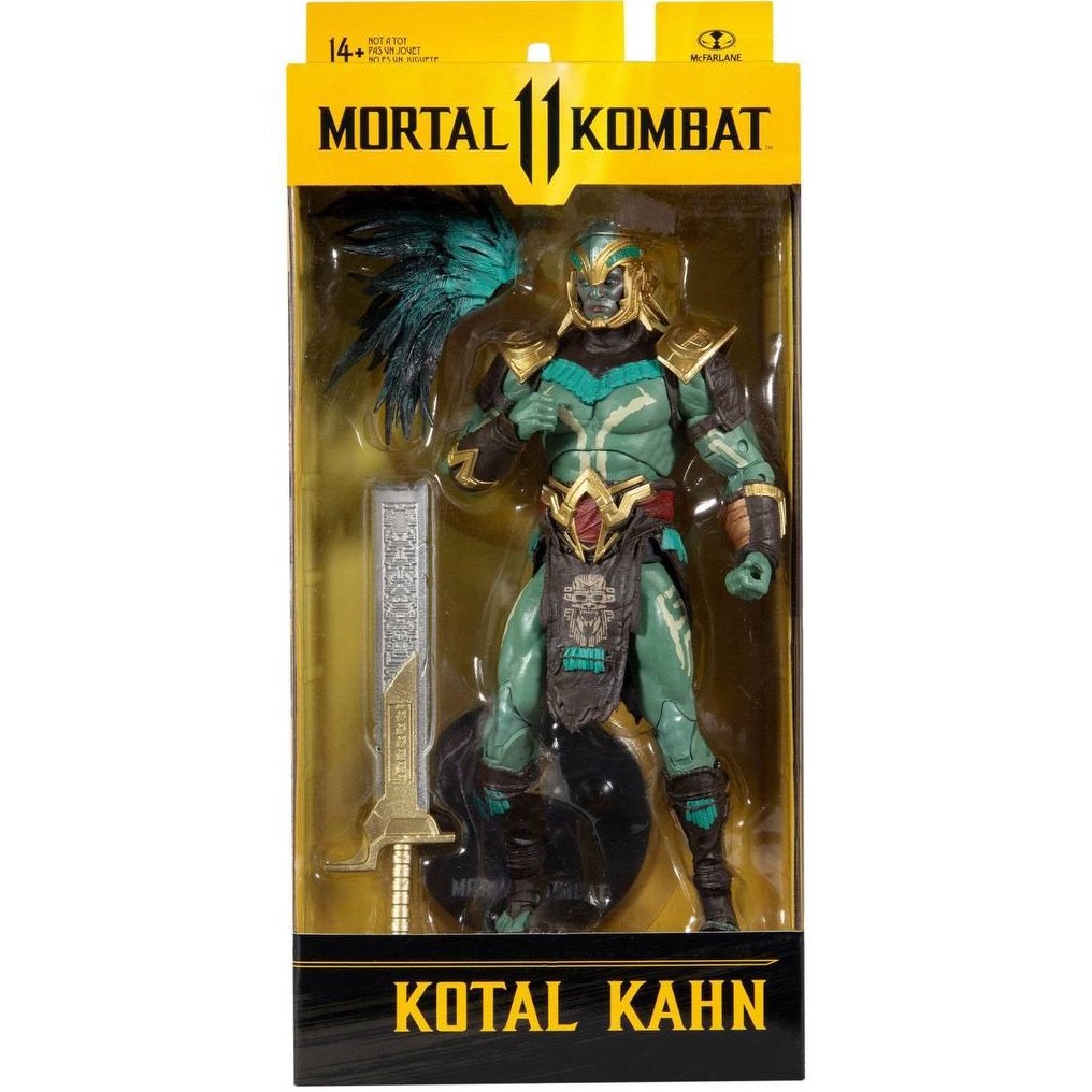 اکشن فیگور کوتال کان سری مورتال کمبت برند مکفارلین McFarlane Toys Mortal Kombat Kotal Kahn
