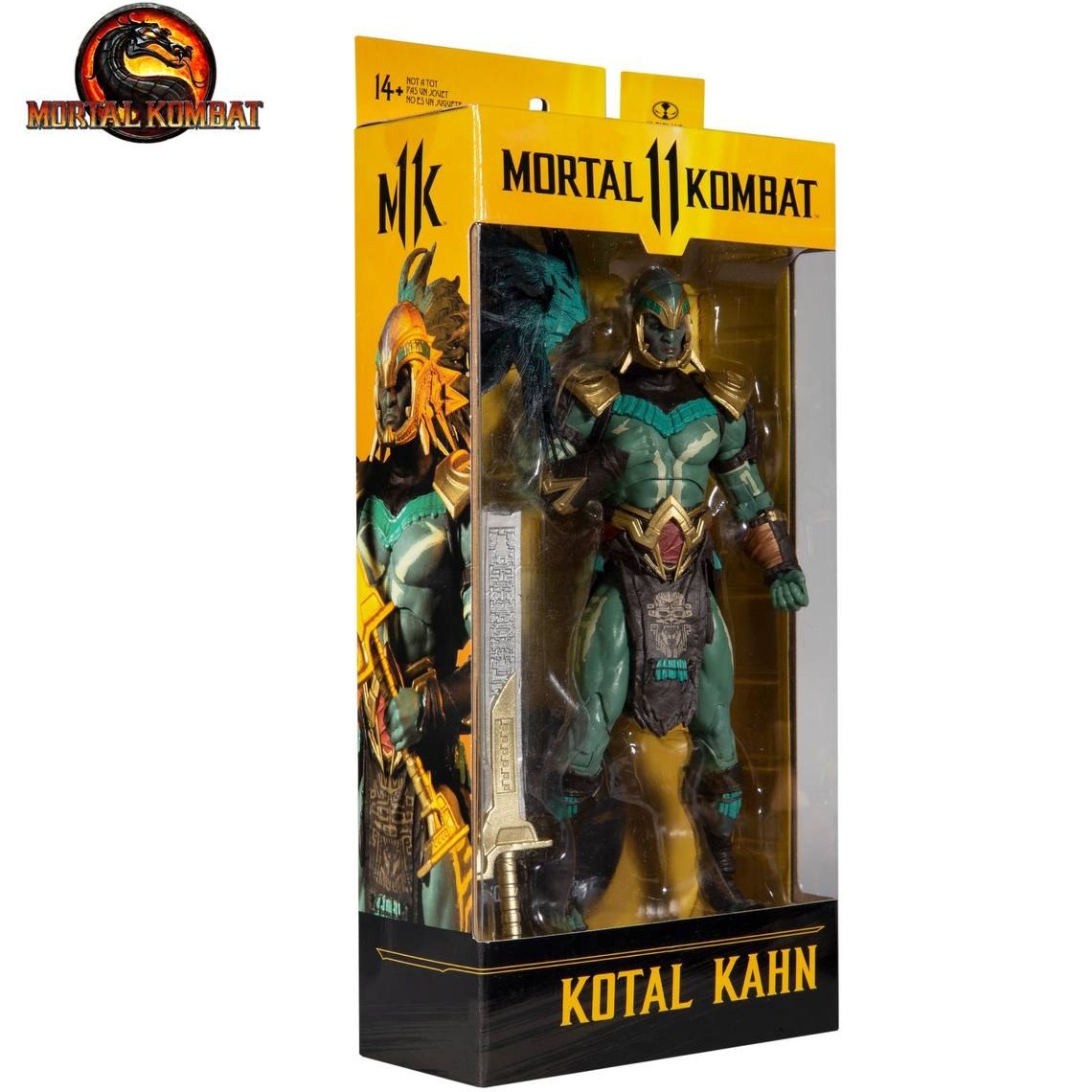 اکشن فیگور کوتال کان سری مورتال کمبت برند مکفارلین McFarlane Toys Mortal Kombat Kotal Kahn