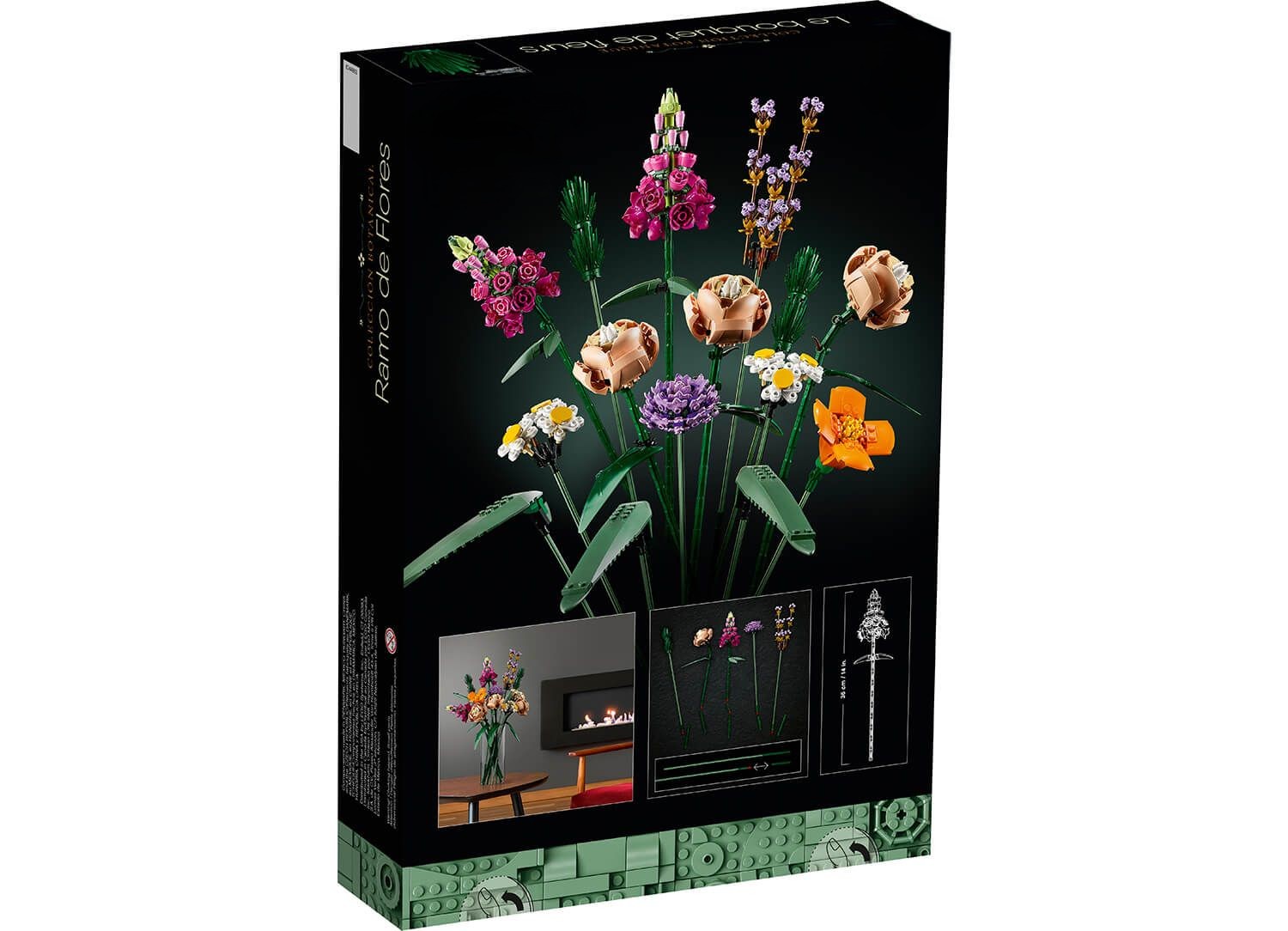 لگو دسته گل 756 قطعه مدل Romantic Gift 10286