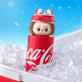 عروسک سوپرایز لبوبو اورجینال نوشابه کوکا مدل Pop Mart Labubu The Monsters Coca Cola Series