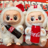 عروسک سوپرایز لبوبو اورجینال نوشابه کوکا مدل Pop Mart Labubu The Monsters Coca Cola Series