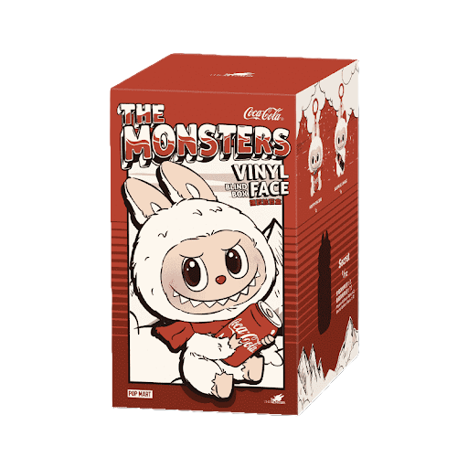 عروسک سوپرایز لبوبو اورجینال نوشابه کوکا مدل Pop Mart Labubu The Monsters Coca Cola Series