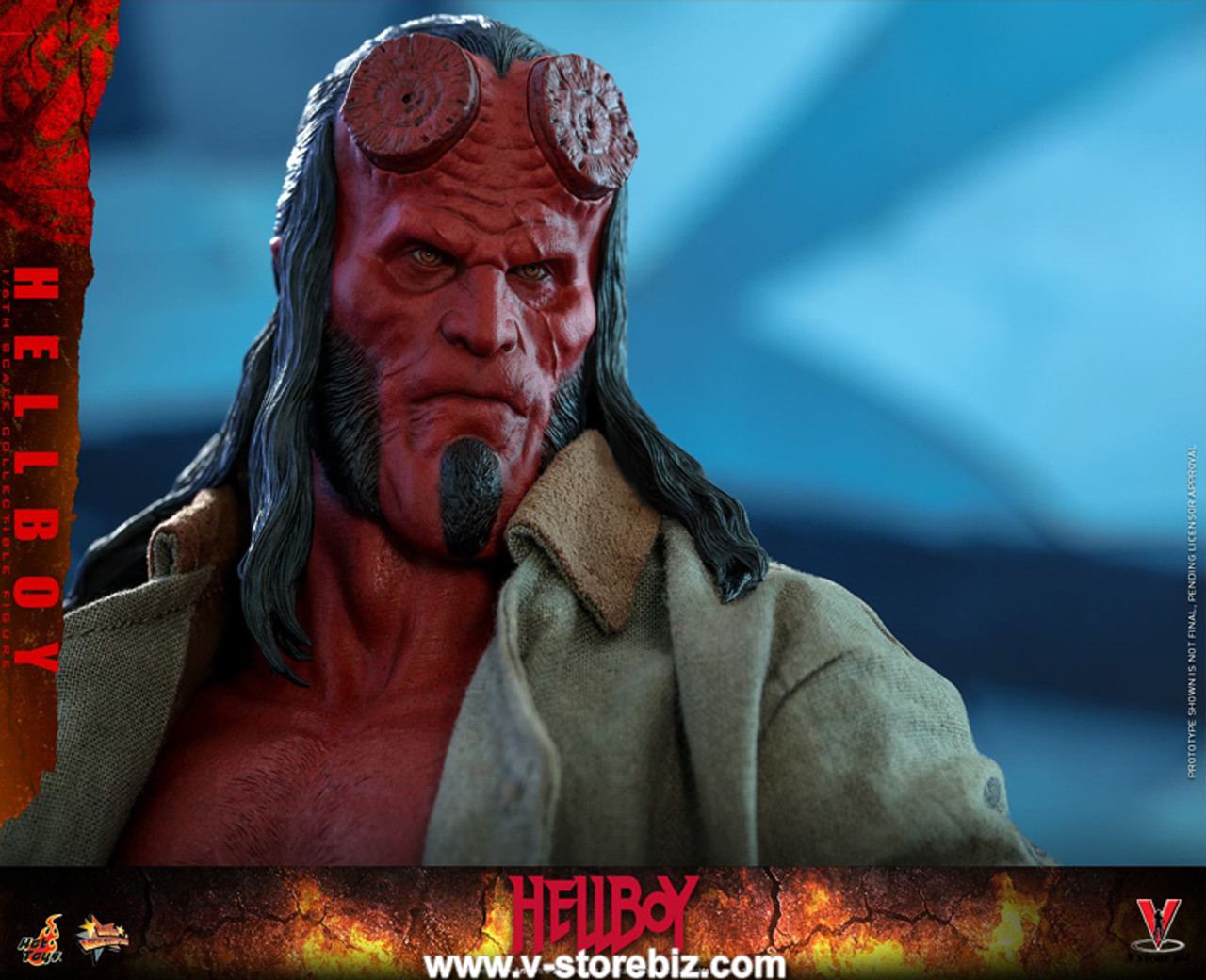 اکشن فیگور هلبوی پسر جهنمی 2019 هات تویز دلوکس مدل Hot Toys MMS527 Hellboy 2019