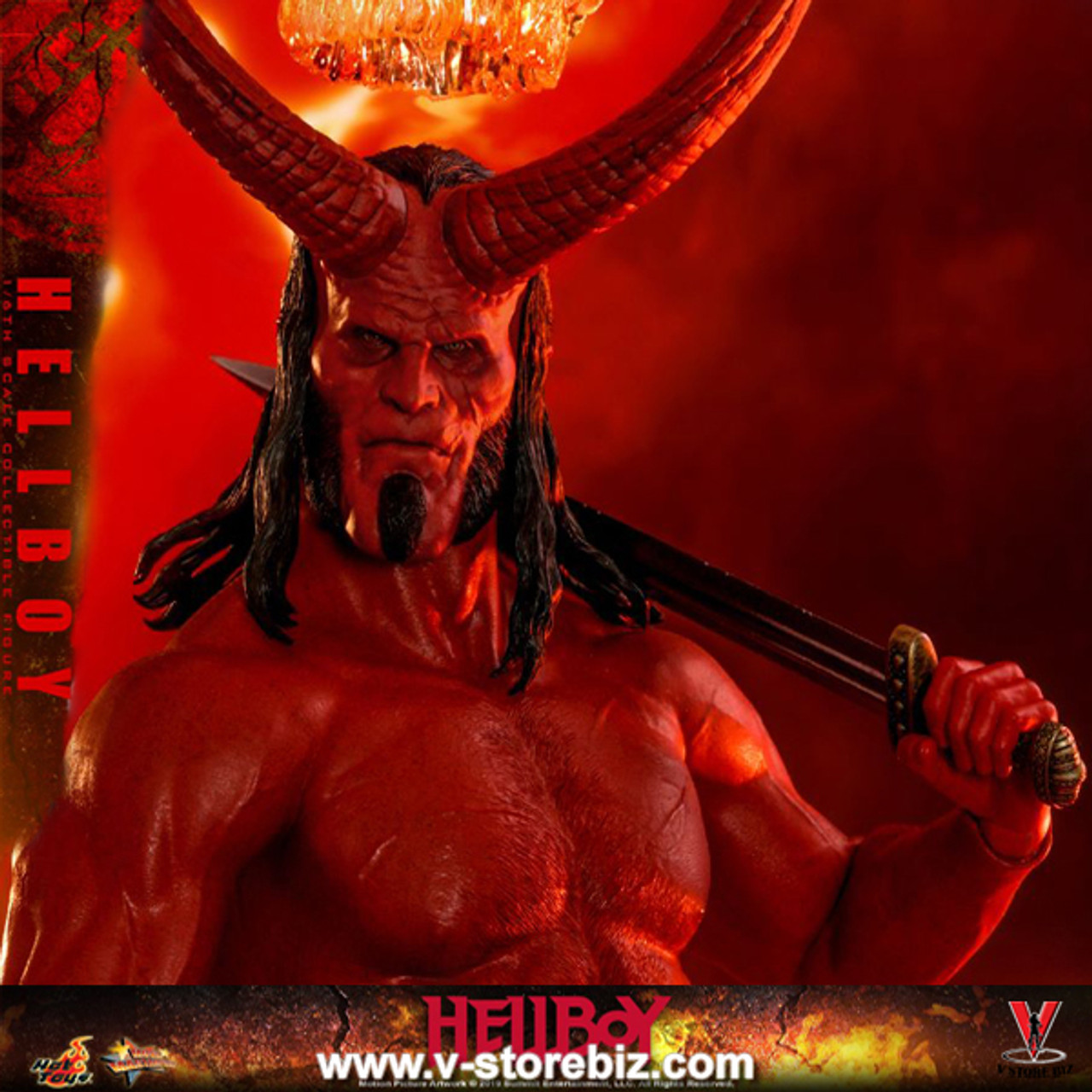 اکشن فیگور هلبوی پسر جهنمی 2019 هات تویز دلوکس مدل Hot Toys MMS527 Hellboy 2019