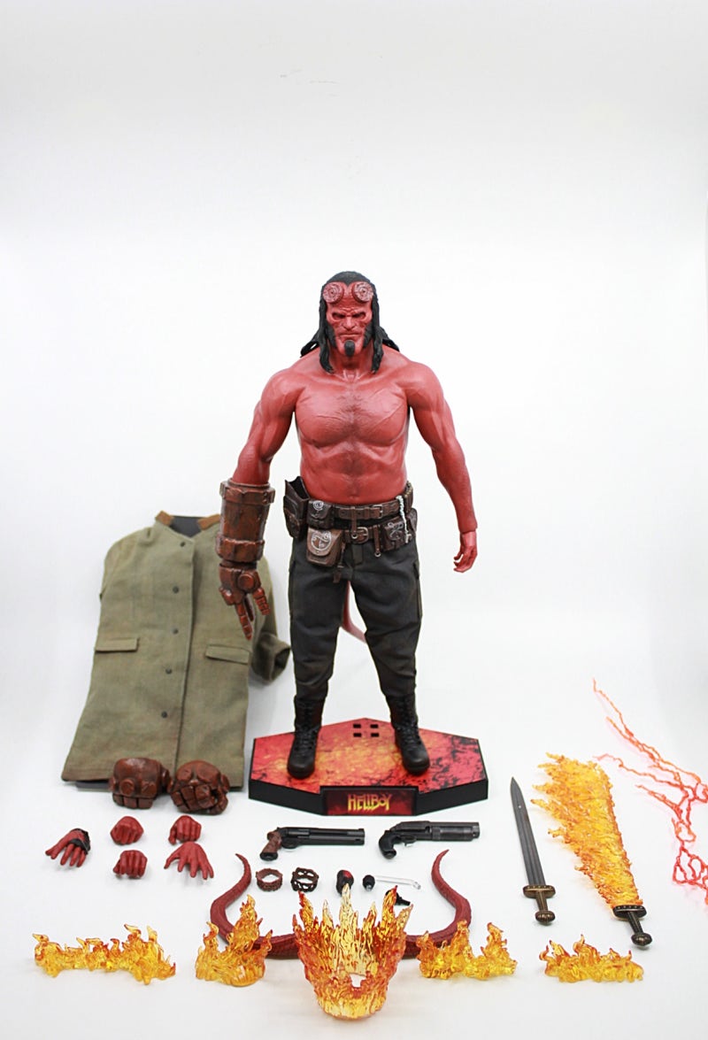 اکشن فیگور هلبوی پسر جهنمی 2019 هات تویز دلوکس مدل Hot Toys MMS527 Hellboy 2019