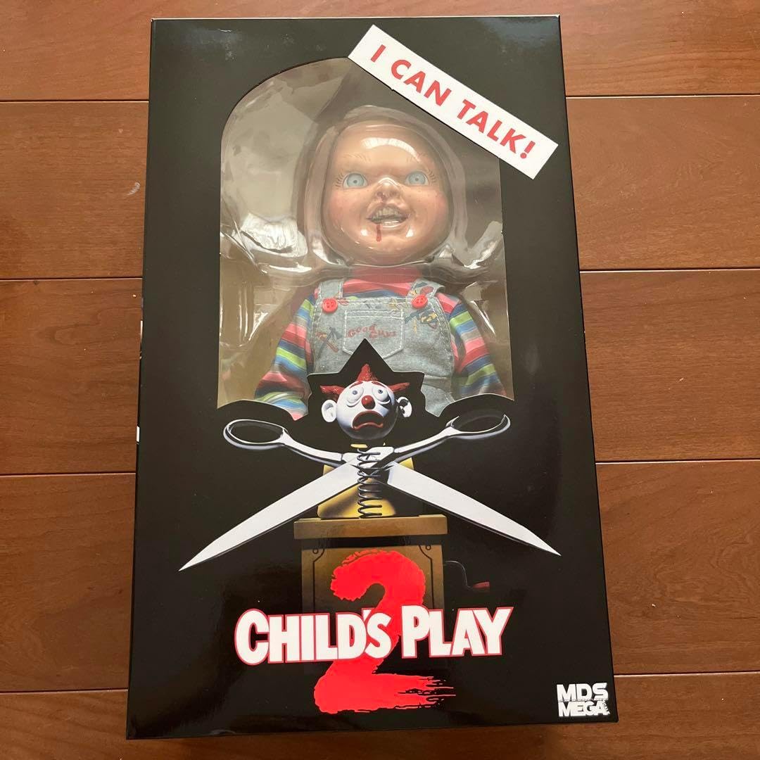 اکشن فیگور چاکی قسمت دوم برند مزکو 40 سانت سخنگو Child's Play 2 Chucky Mezco