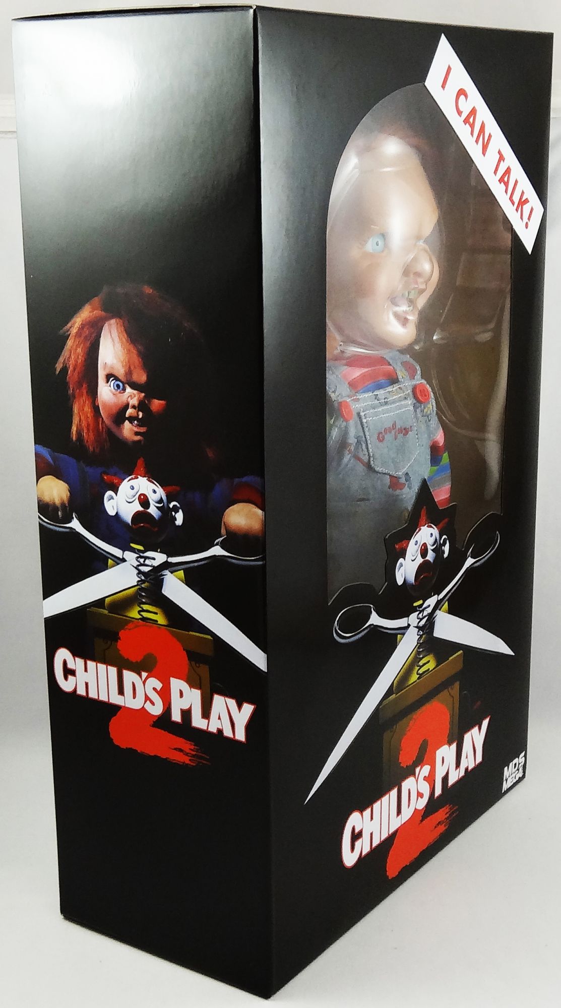 اکشن فیگور چاکی قسمت دوم برند مزکو 40 سانت سخنگو Child's Play 2 Chucky Mezco