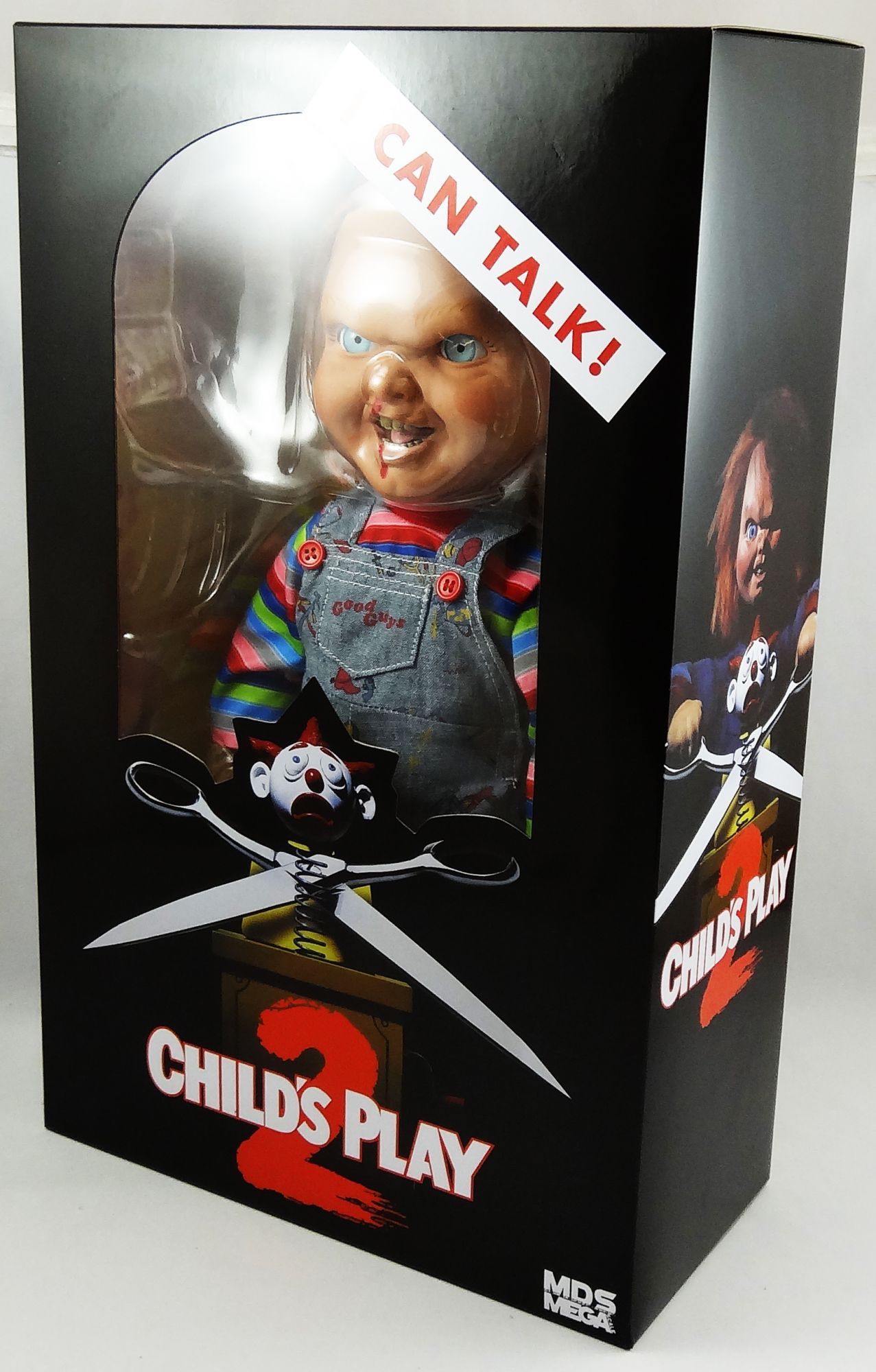 اکشن فیگور چاکی قسمت دوم برند مزکو 40 سانت سخنگو Child's Play 2 Chucky Mezco