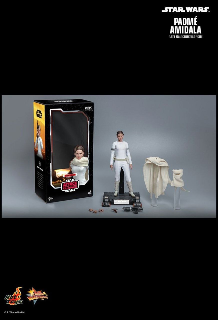 اکشن فیگور ناتالی پورتمن جنگ ستارگان پادمه امیدالا برند هات تویز دلوکس مدل Padme Amidala Star Wars Hot Toys