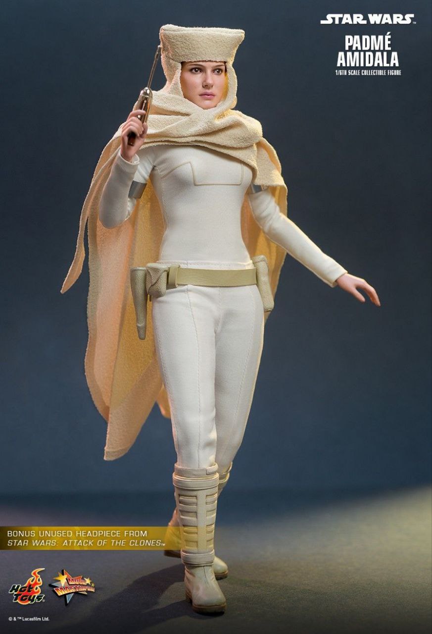 اکشن فیگور ناتالی پورتمن جنگ ستارگان پادمه امیدالا برند هات تویز دلوکس مدل Padme Amidala Star Wars Hot Toys