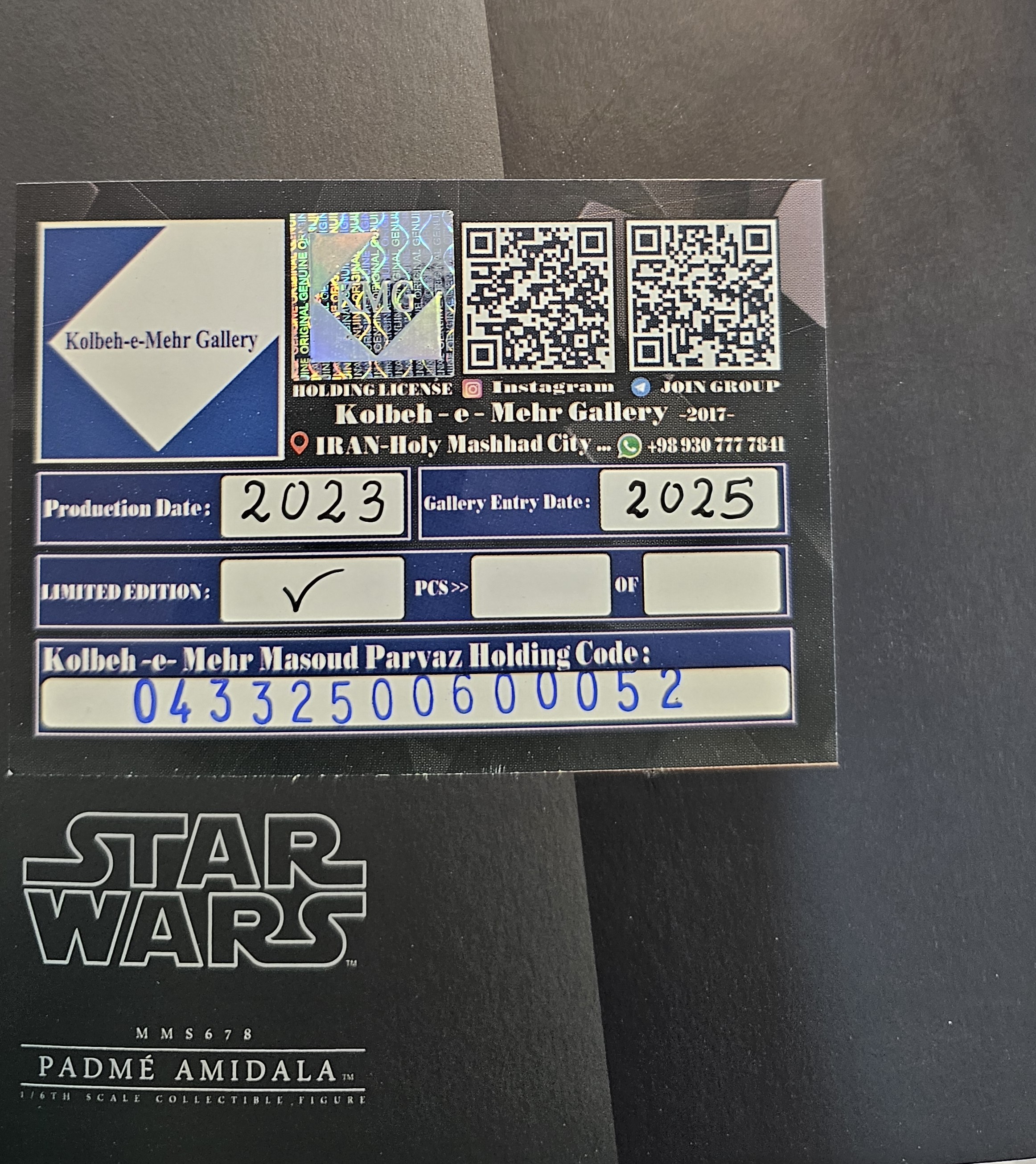 اکشن فیگور ناتالی پورتمن جنگ ستارگان پادمه امیدالا برند هات تویز دلوکس مدل Padme Amidala Star Wars Hot Toys