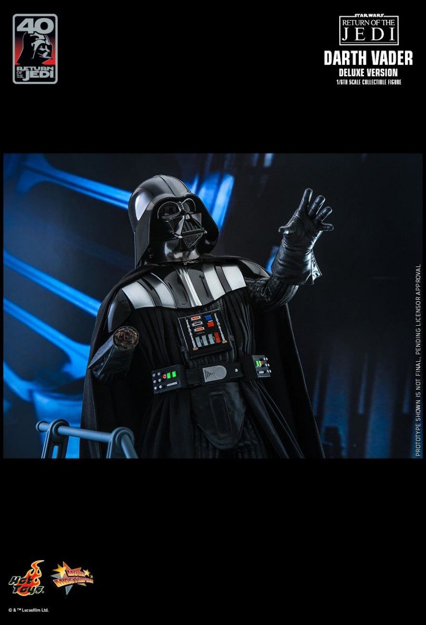 اکشن فیگور دارث ویدر جنگ ستارگان برند هات تویز دلوکس مدل Darth Vader Hot Toys Deluxe Version MMS700