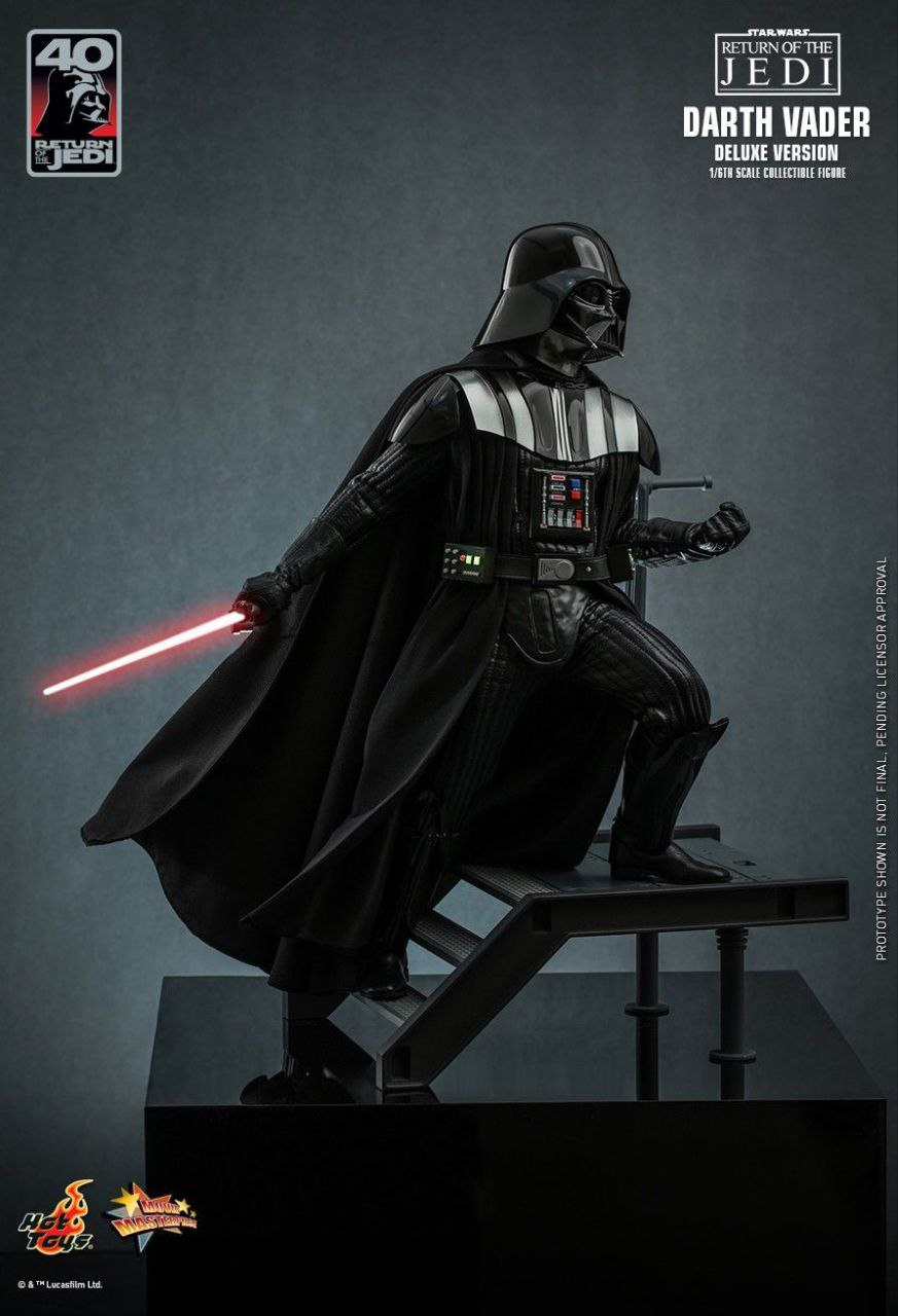 اکشن فیگور دارث ویدر جنگ ستارگان برند هات تویز دلوکس مدل Darth Vader Hot Toys Deluxe Version MMS700