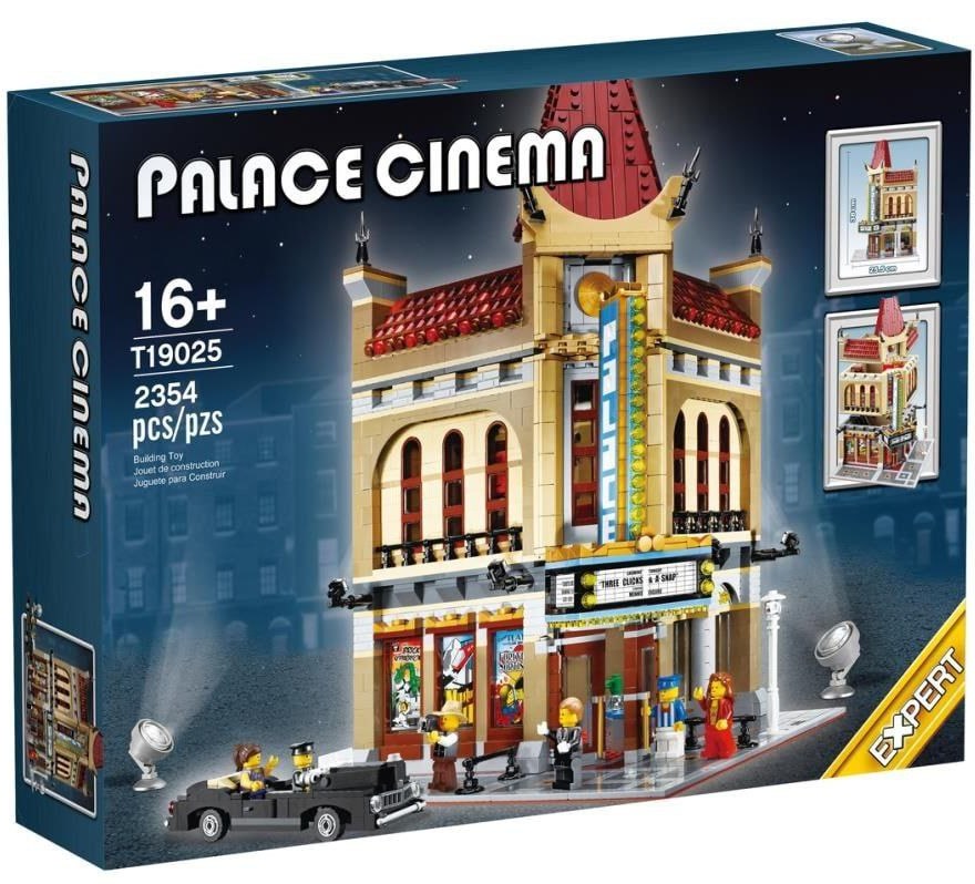 لگو ساختمان سینما 2354 قطعه مدل PALACE CINEMA 19025
