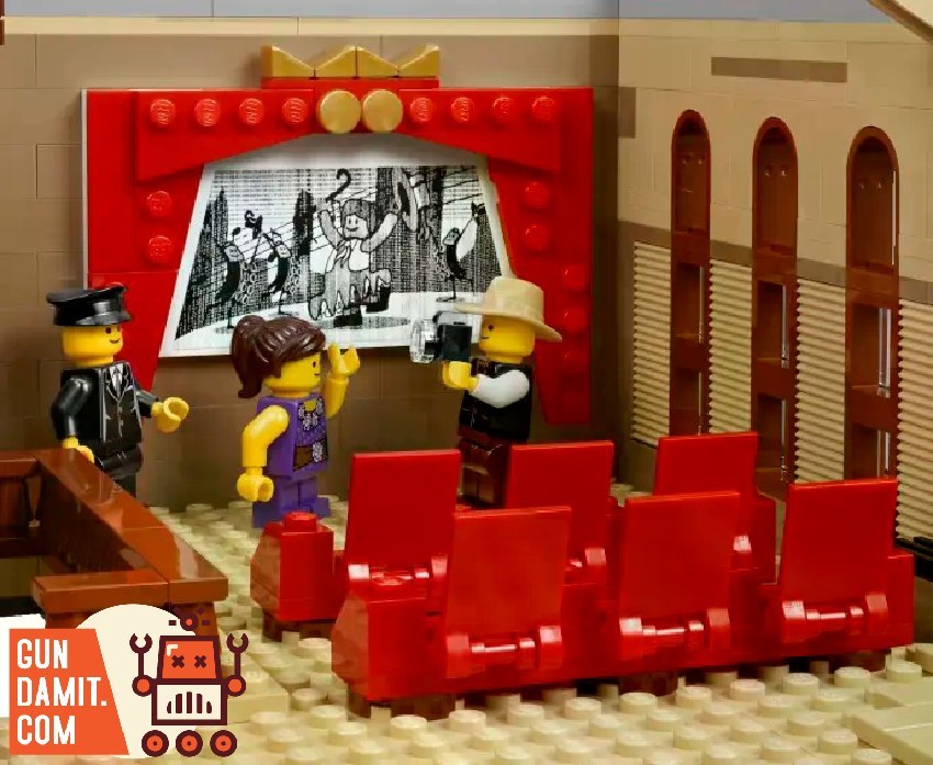 لگو ساختمان سینما 2354 قطعه مدل PALACE CINEMA 19025