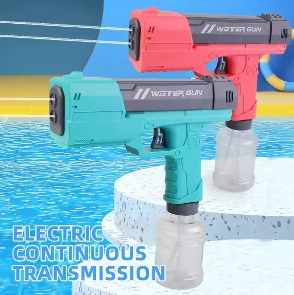 تفنگ آبپاش کلت دولول شارژی مدل Water Battle Electric Water Gun 01