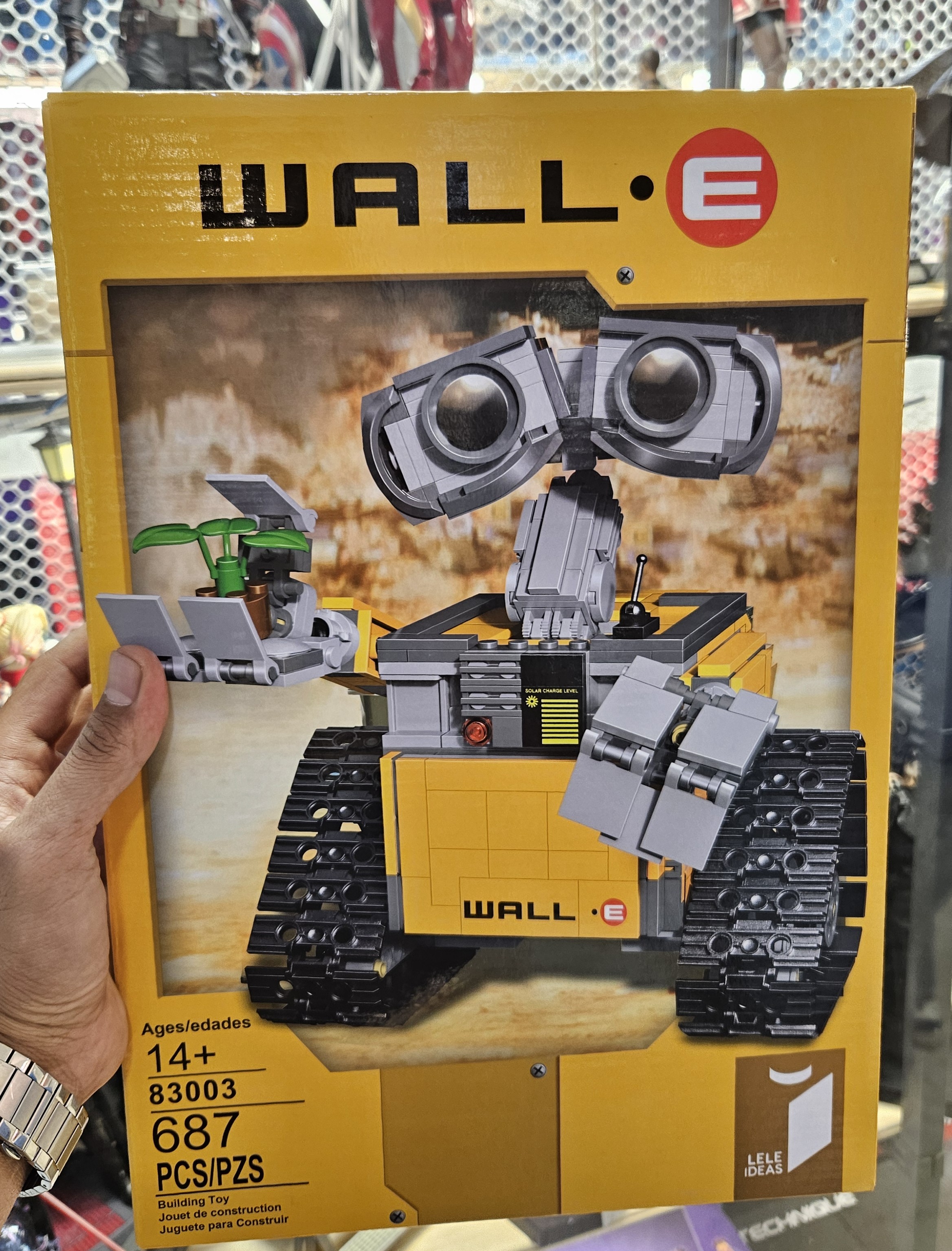 لگو والی 687 قطعه WALL.E