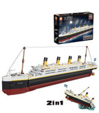 لگو کشتی تایتانیک 2022 قطعه ساخت دو حالت مدل 6005