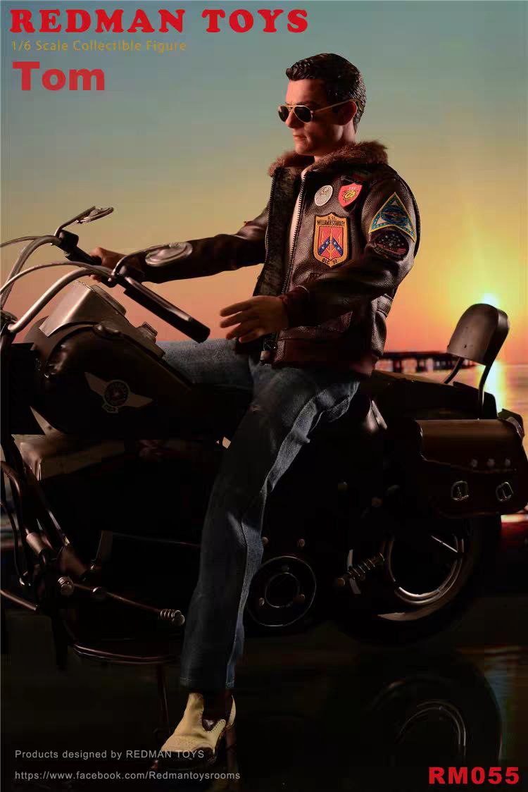 اکشن فیگور تاپ گان شخصیت تام کروز مقیاس 1/6 مدل Top Gun Tom Redman toys