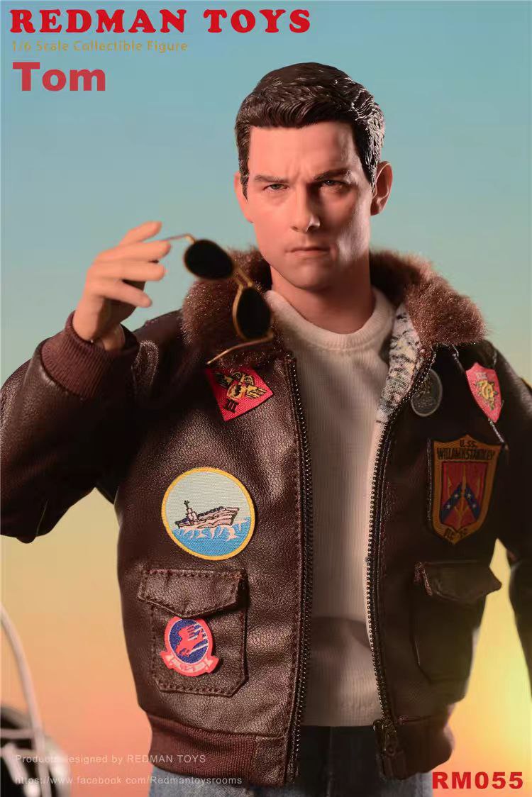 اکشن فیگور تاپ گان شخصیت تام کروز مقیاس 1/6 مدل Top Gun Tom Redman toys