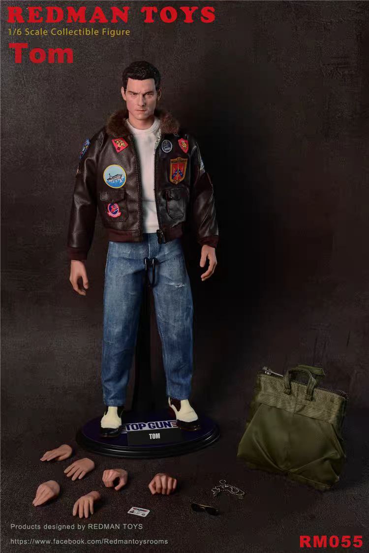 اکشن فیگور تاپ گان شخصیت تام کروز مقیاس 1/6 مدل Top Gun Tom Redman toys