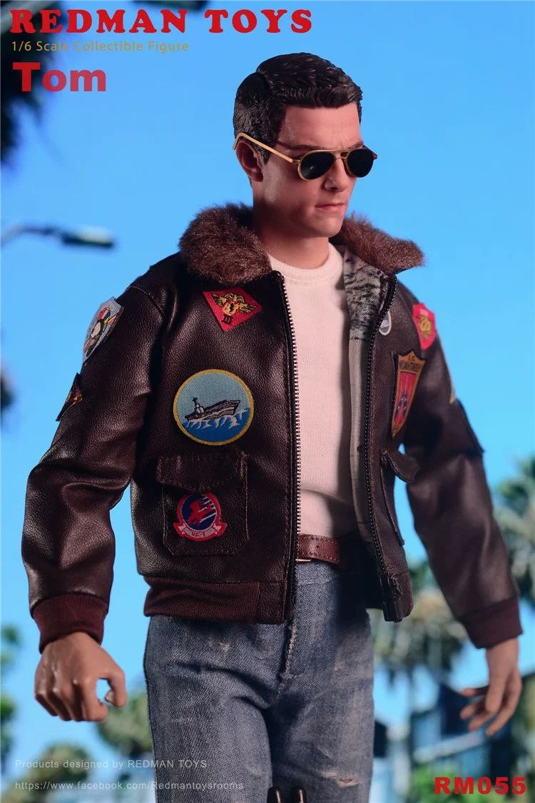 اکشن فیگور تاپ گان شخصیت تام کروز مقیاس 1/6 مدل Top Gun Tom Redman toys