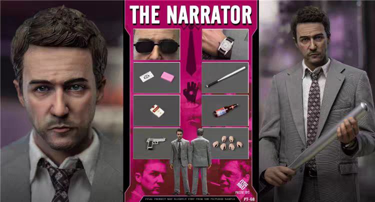 اکشن فیگور ناراتور جک از فایت کلاب راوی 1/6 مدل The Narrator Jack Fight Club Present Toys