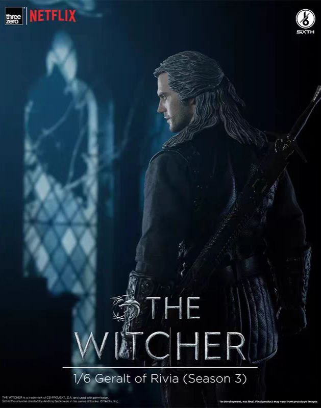 اکشن فیگور ویچر گرالت ریویا 1/6 فصل 3 مدل the Witcher Geralt of Rivia three zero