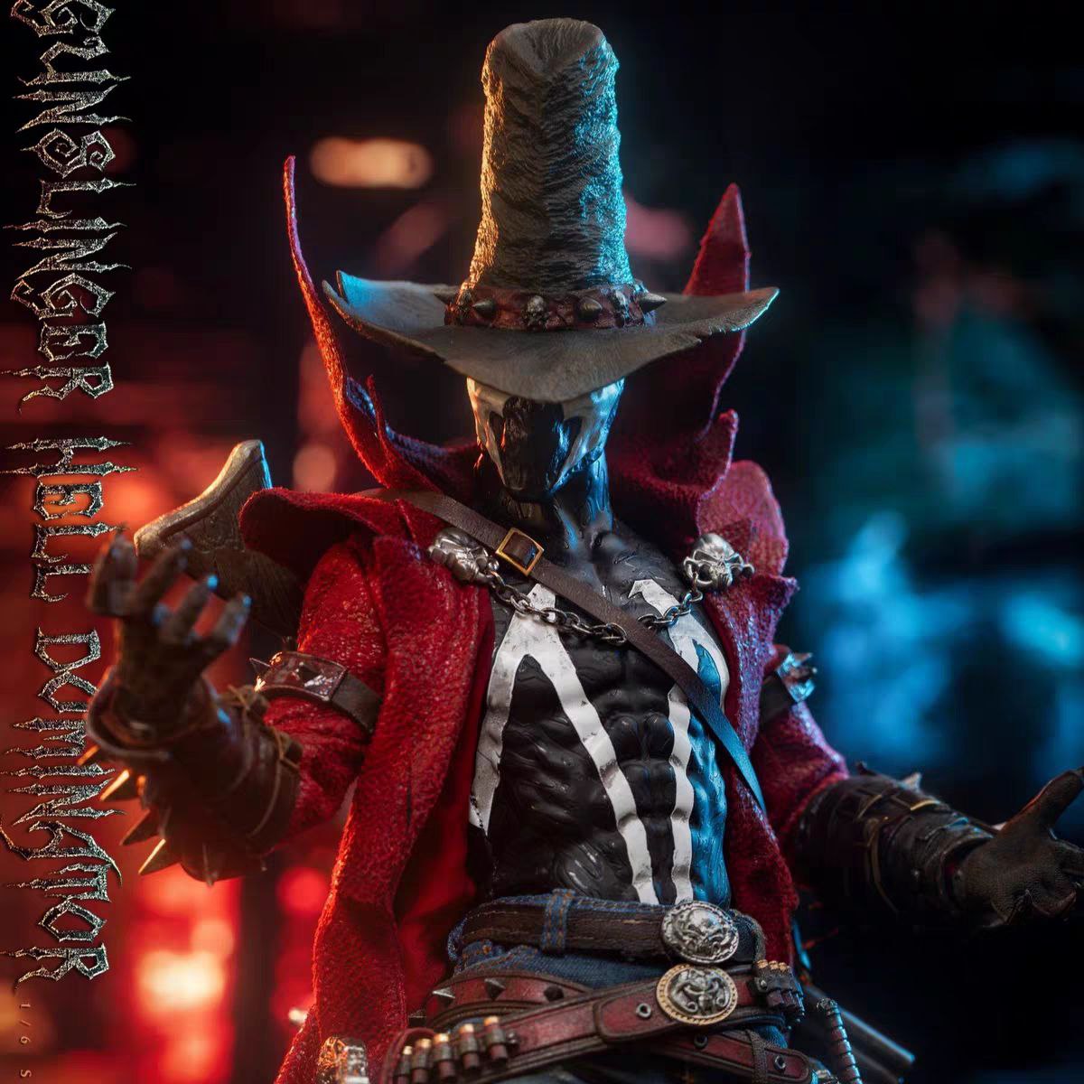 اکشن فیگور اسپاون مورتال کمبت 1/6 مدل Mortal Kombat Spawn Flash Point ppz toys