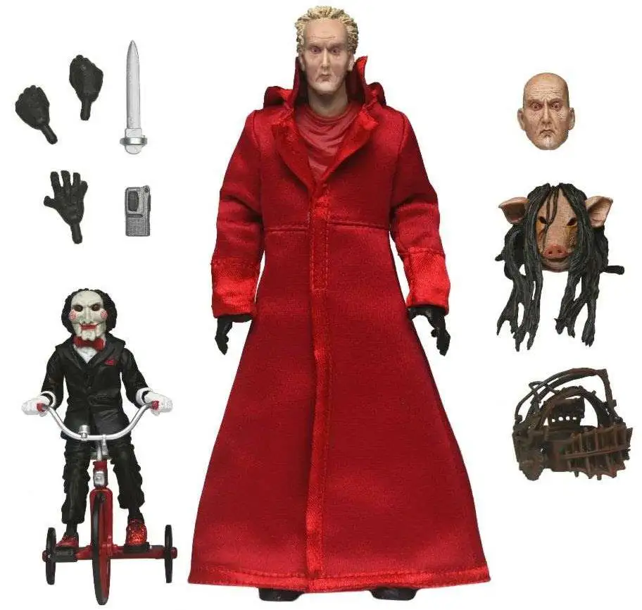 اکشن فیگور اره شخصیت جیک سا نکا 18 سانت مدل Saw Ultimate Jigsaw NECA