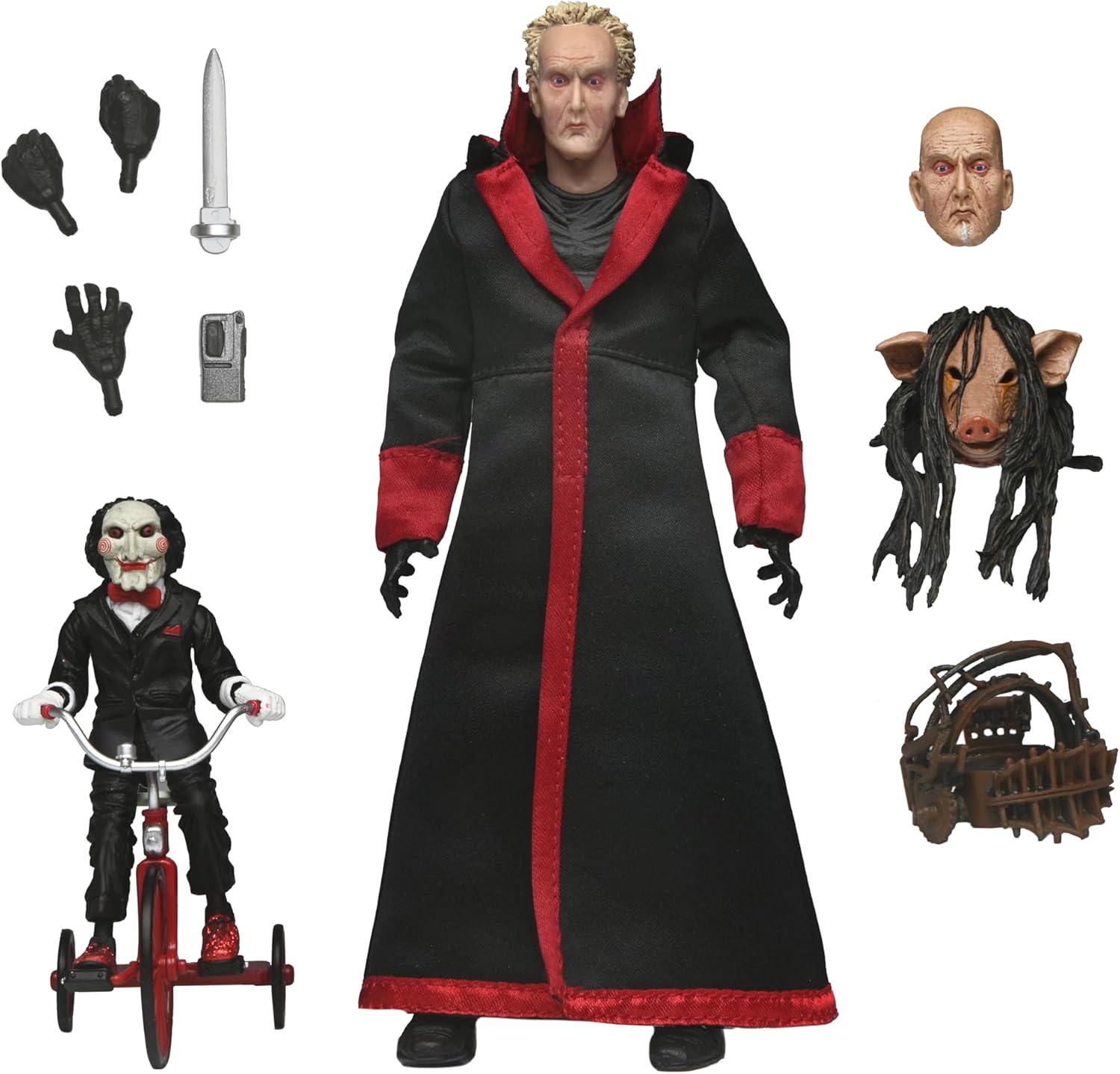 اکشن فیگور اره شخصیت جیک سا نکا 18 سانت مدل Saw Ultimate Jigsaw NECA