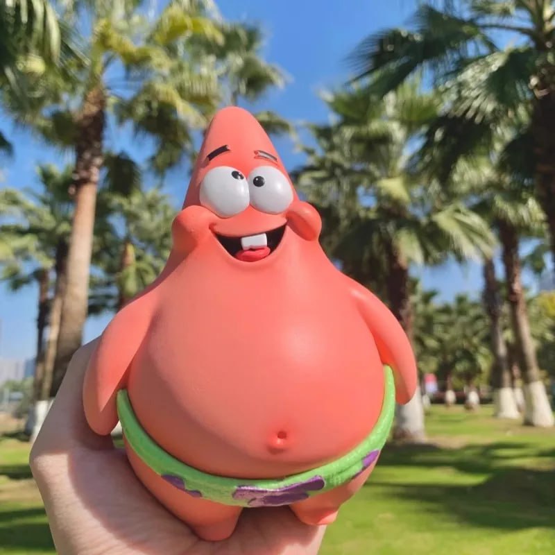فیگور پاتریک استار جعبه دار اصلی مدل Patrick Star