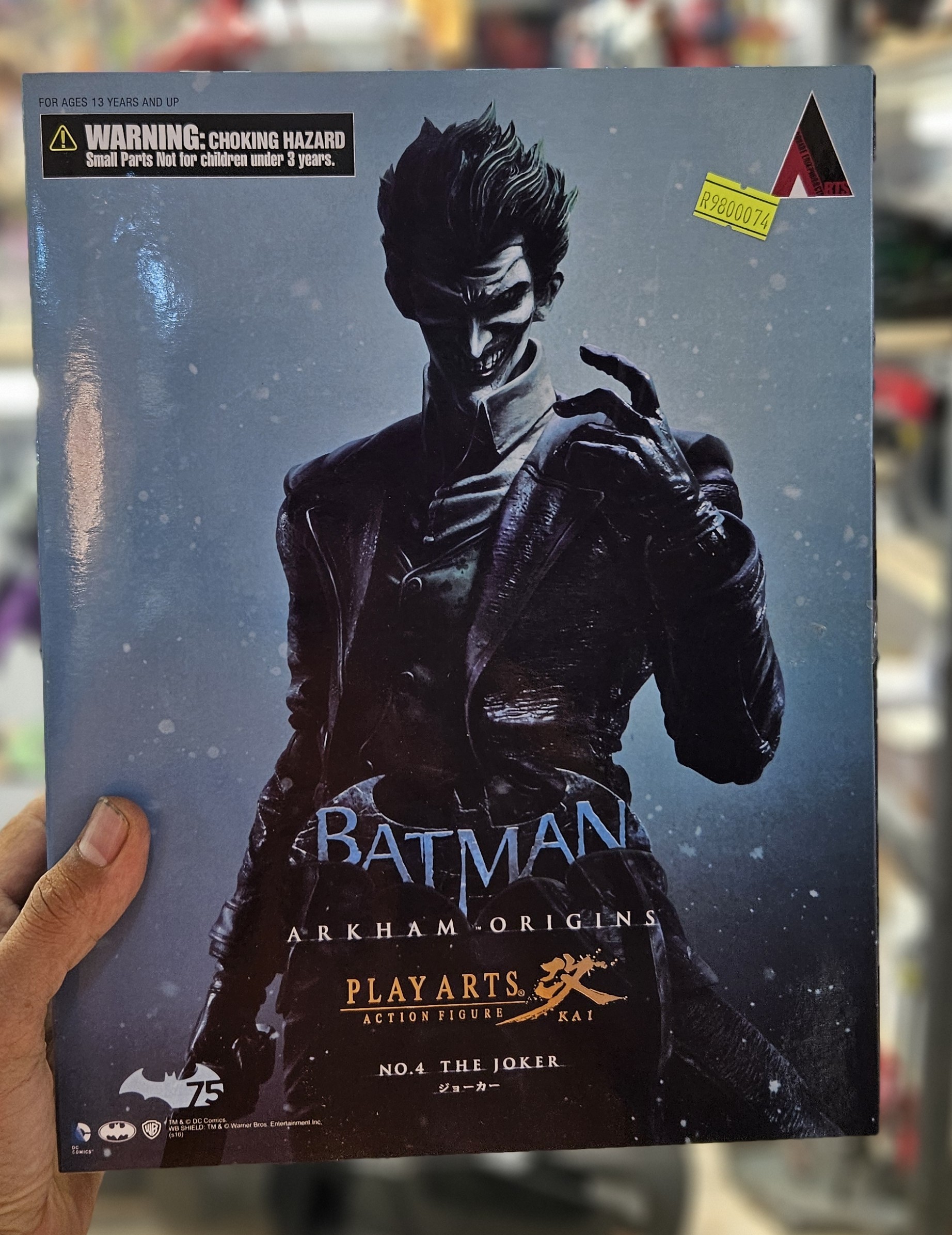 اکشن فیگور جوکر مدل آرخام اوریجینز برند پلی آرتز Joker Arkham origins play arts