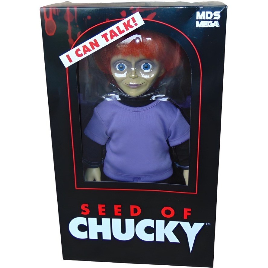 اکشن فیگور چاکی قسمت 5 سخنگو 45 سانت مزکو مدل Childs Play 5 : Seed Of Chucky Glen Mezco Toys