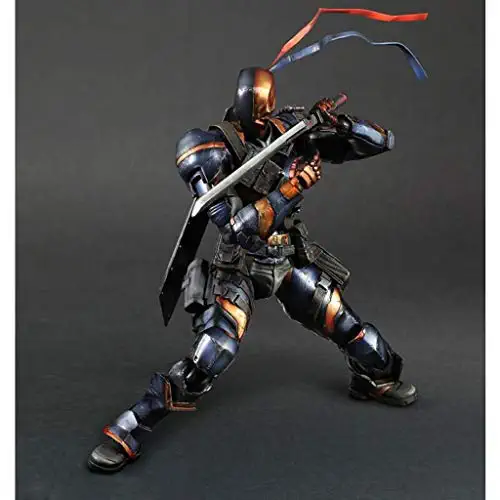 اکشن فیگور دث استروک برند پلی آرتز مدل بتمن آرخام Death Stroke Play Arts