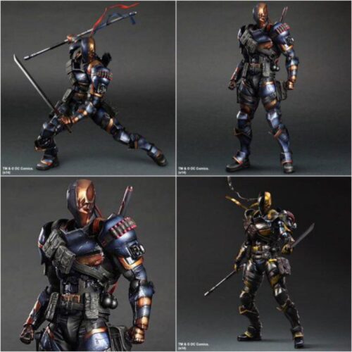 اکشن فیگور دث استروک برند پلی آرتز مدل بتمن آرخام Death Stroke Play Arts