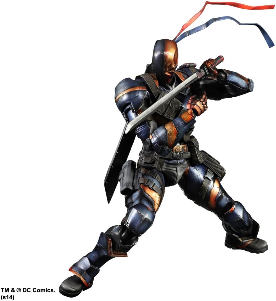 اکشن فیگور دث استروک برند پلی آرتز مدل بتمن آرخام Death Stroke Play Arts