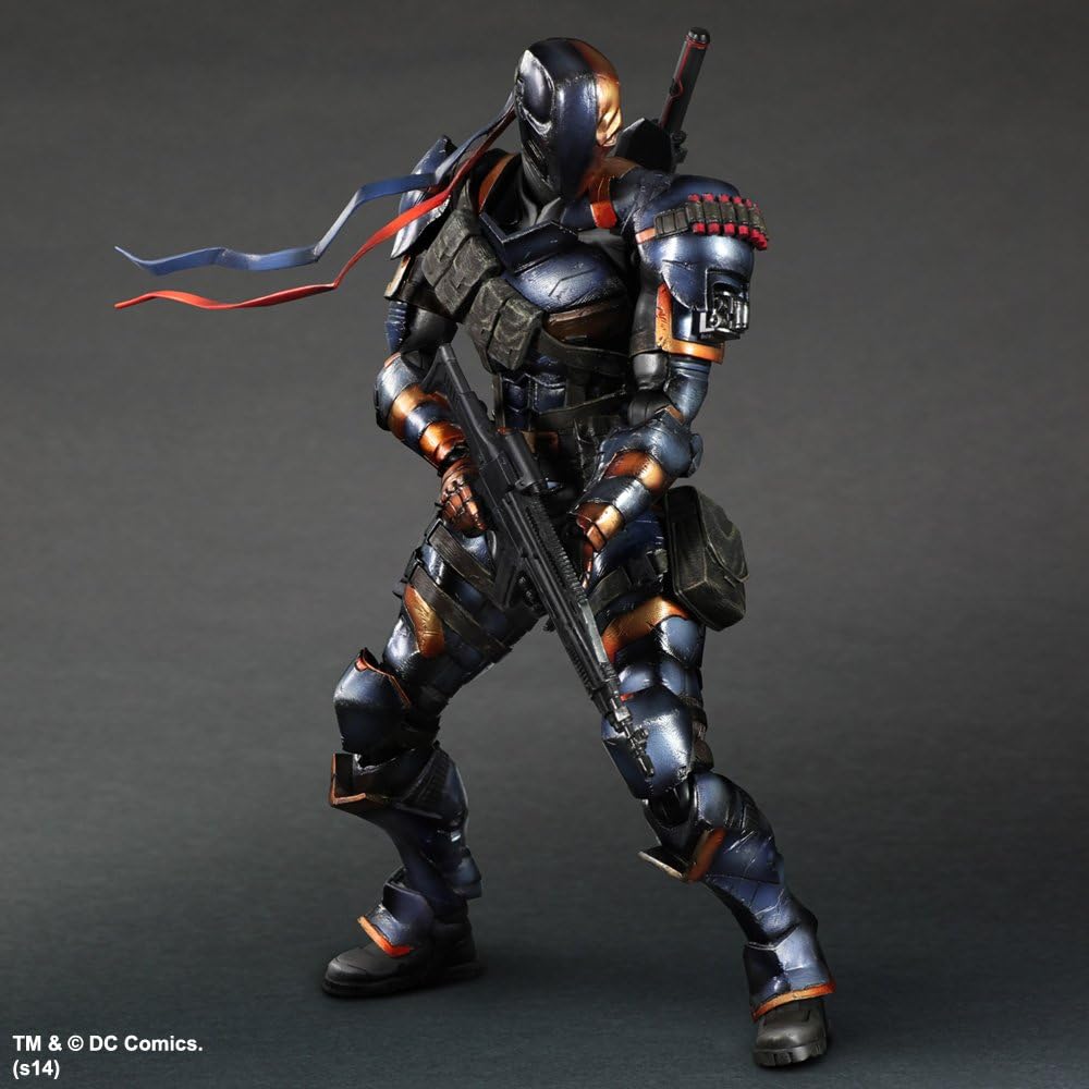 اکشن فیگور دث استروک برند پلی آرتز مدل بتمن آرخام Death Stroke Play Arts
