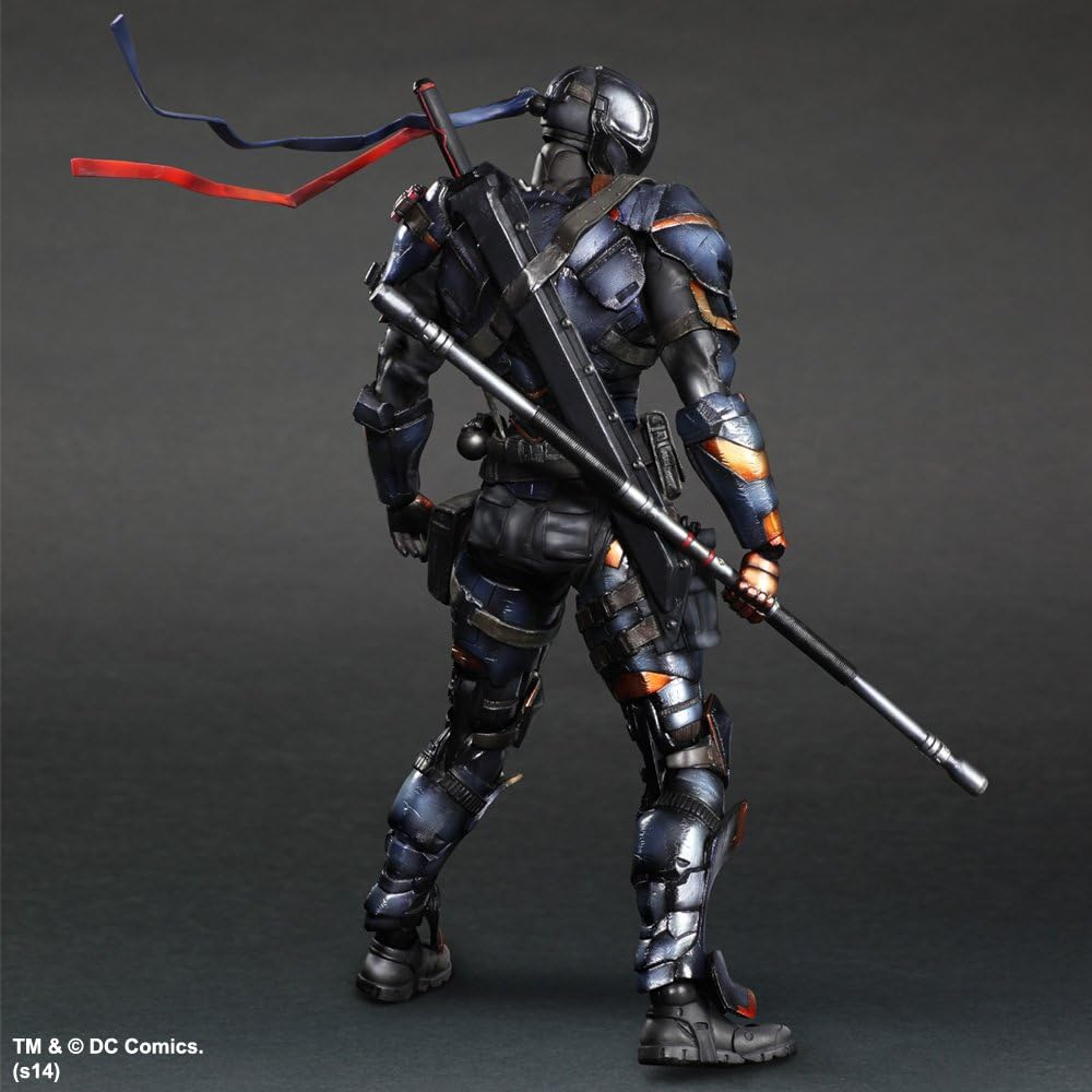 اکشن فیگور دث استروک برند پلی آرتز مدل بتمن آرخام Death Stroke Play Arts