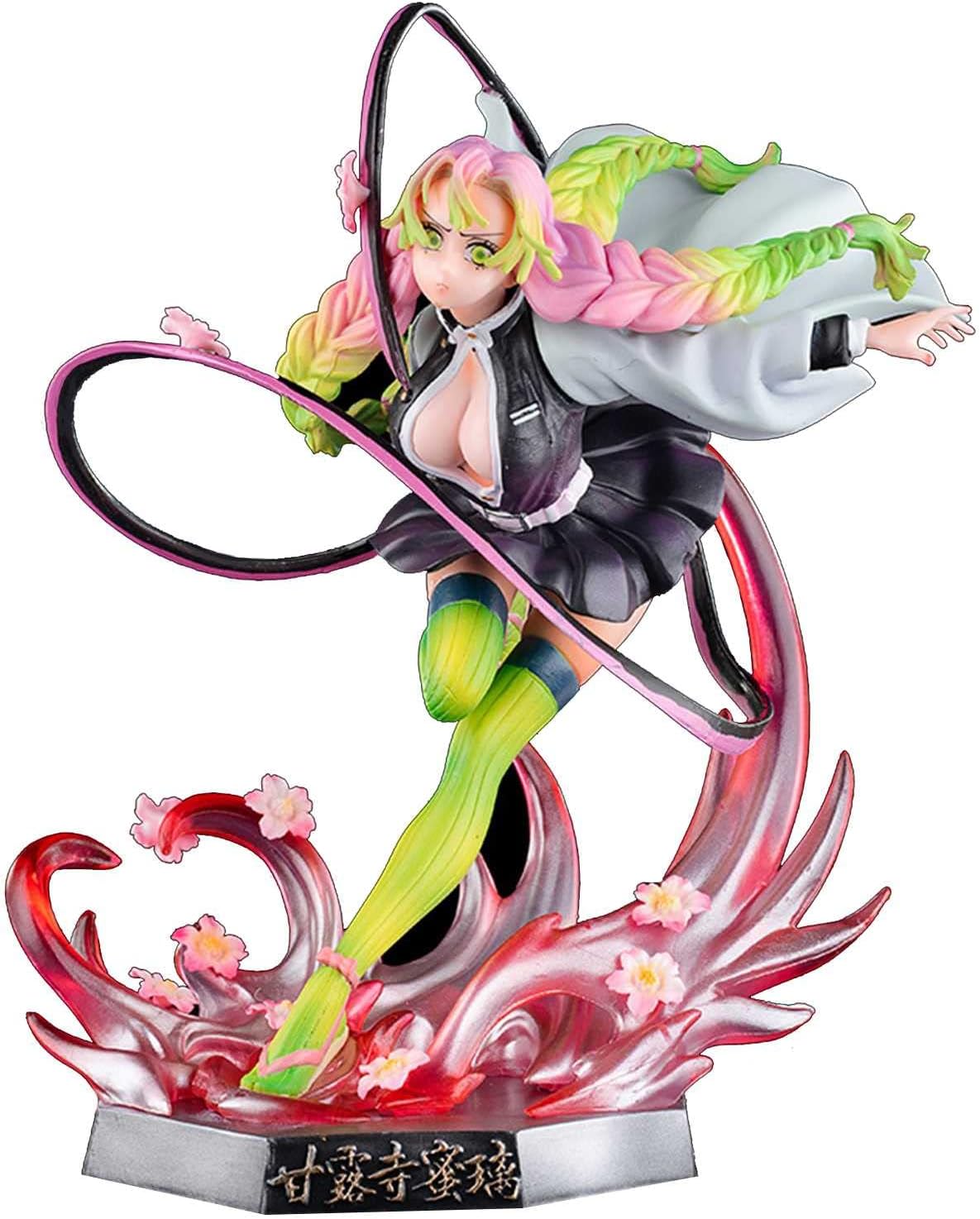 فیگور میتسوری کانروجی انیمه شیطانکش 25 سانت مدل Demon Slayer Mitsuri Kanroji