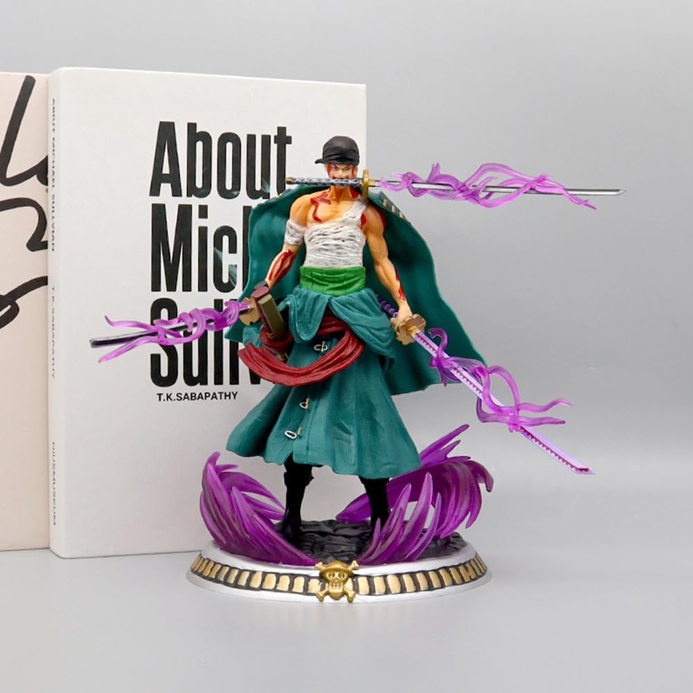 فیگور زورو انیمه وان پیس 20 سانت جعبه دار مدل ONE PIECE- ZORO HOLDING